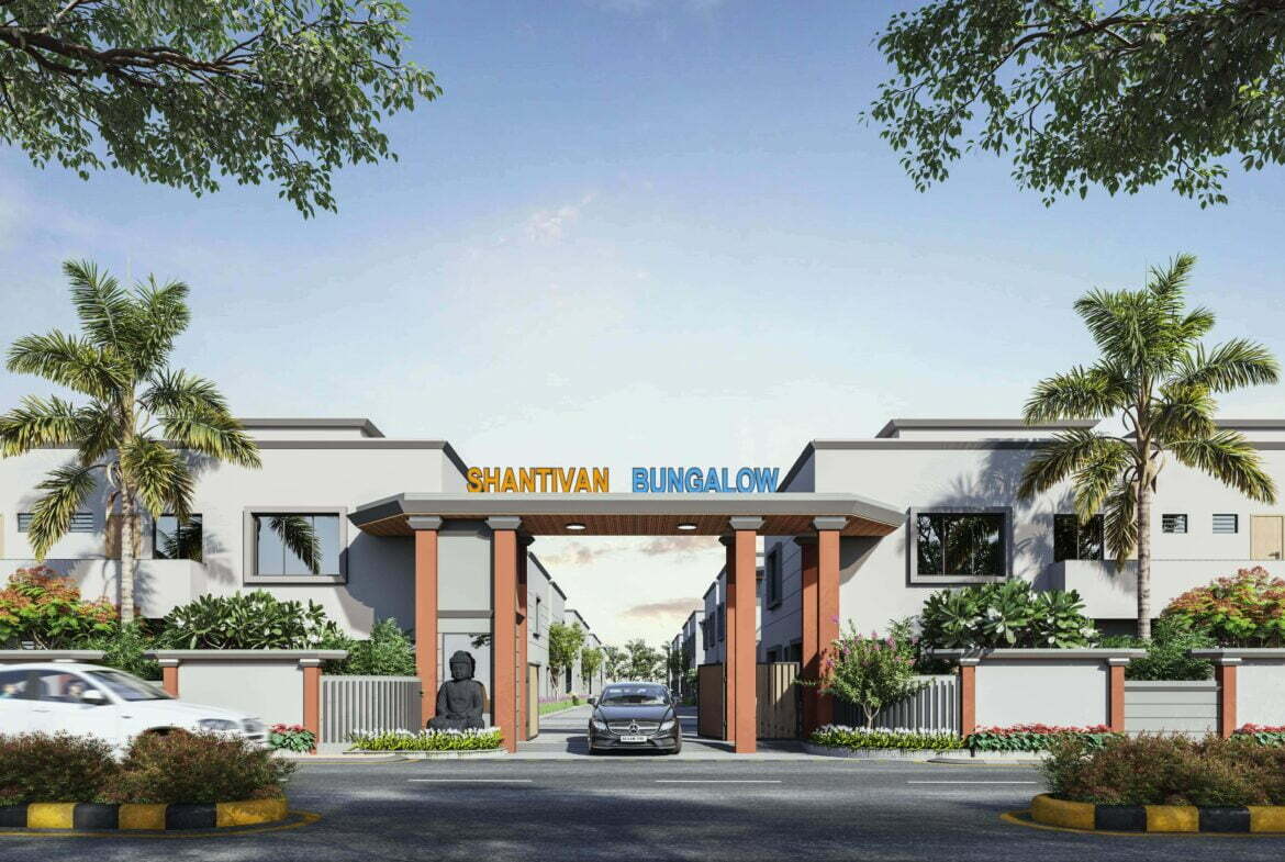 Shantivan Bungalows Entry