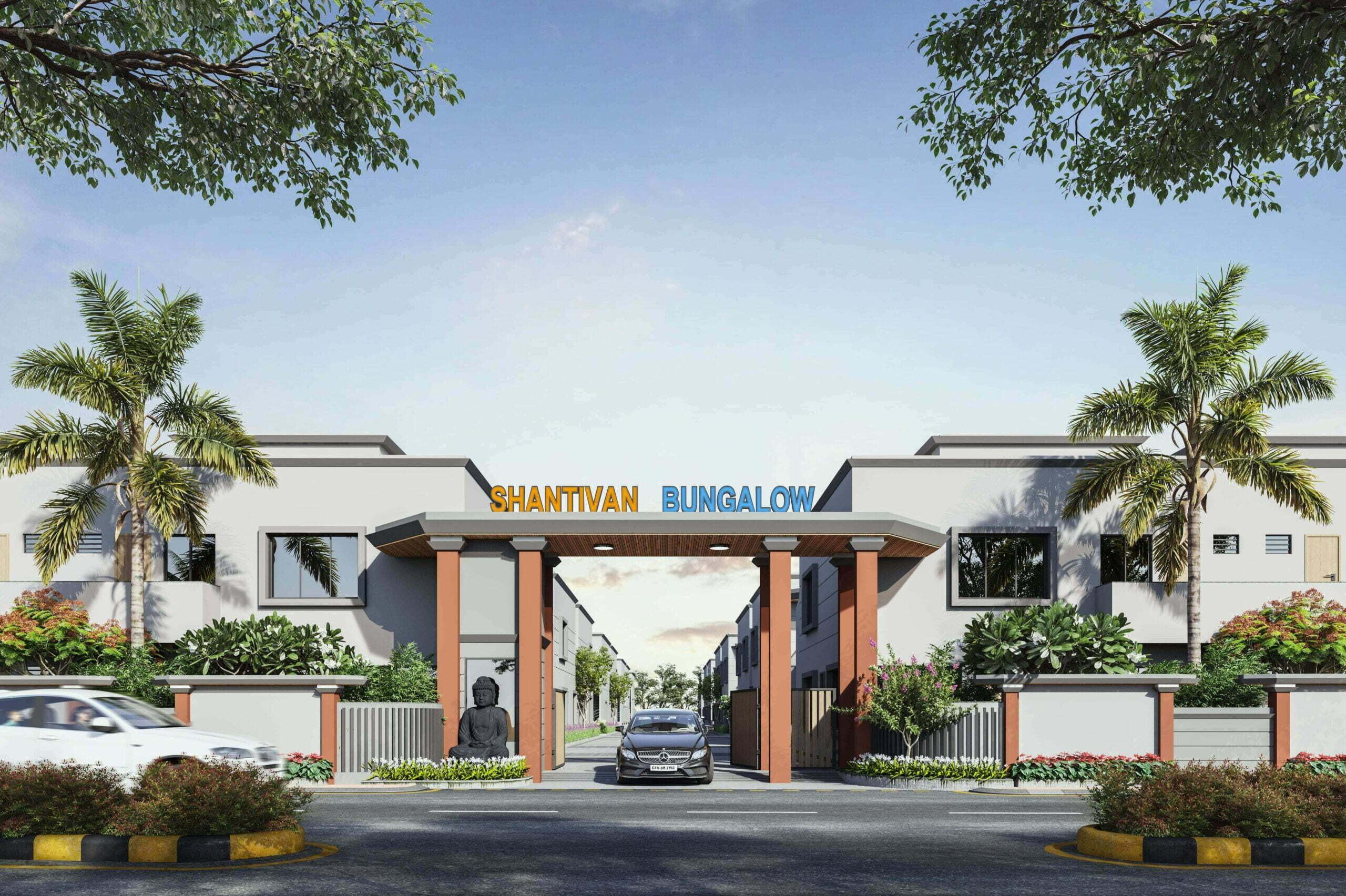 Shantivan Bungalows Entry